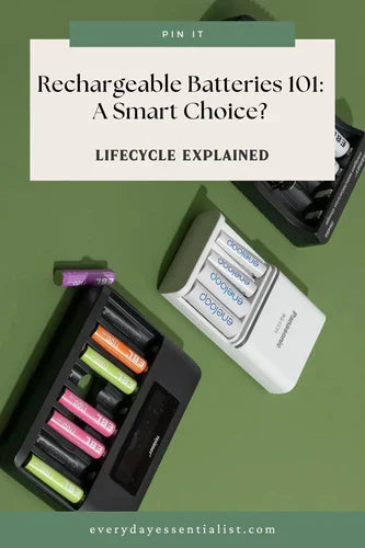 Rechargeable Batteries 101: A Smart Choice? Lifecycle Insights